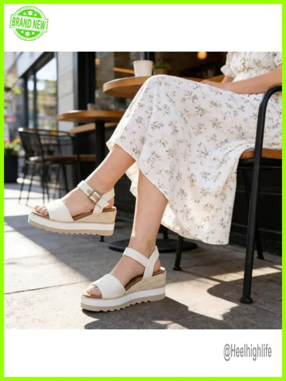 Women's Platform Espadrille Wedge Sandals Canvas Adjustable Ankle Strap